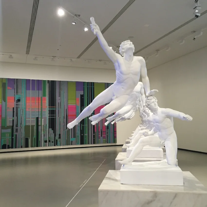 Installation view of 'Bentu: Chinese artists in a time of turbulence and transformation', Louis Vuitton Foundation