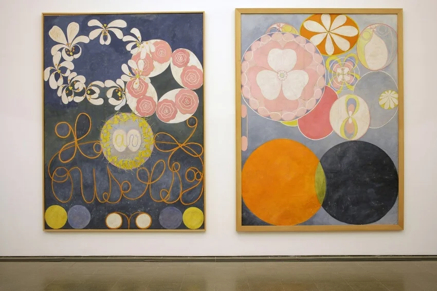 Hilma af Klint: Painting the Unseen Installation view Serpentine Gallery, London Image © Jerry Hardman-Jones