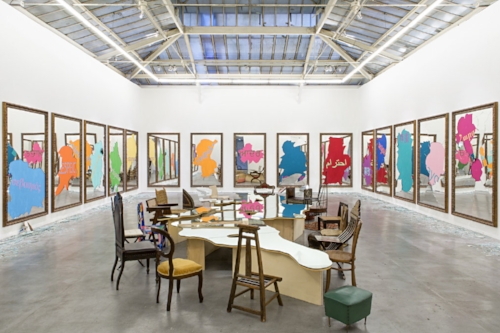 Respect exhibition at VNH Gallery, Paris. Image courtesy of the artist and the gallery. Photography by Philippe Servent