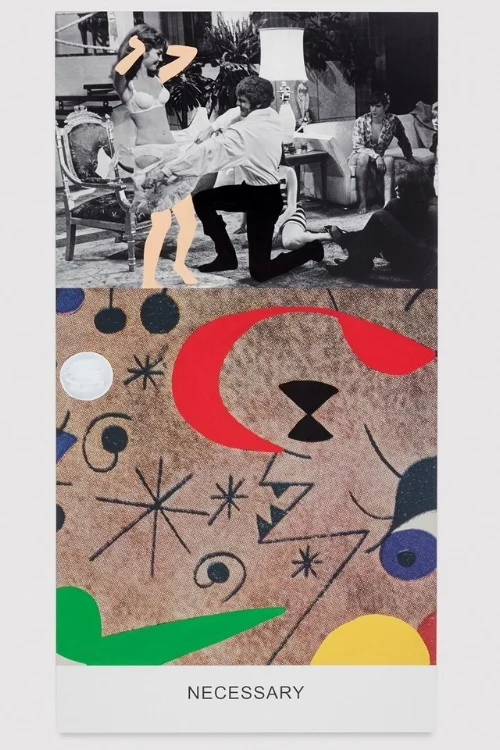John Baldessari, Necessary, 2016. Copyright John Baldessari, courtesy the artist and Marian Goodman Gallery, New York, Paris & London, photography Joshua White