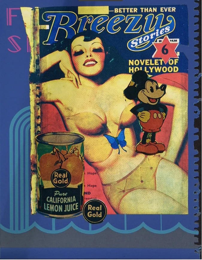 Eduardo Paolozzi, Real Gold (from the Bunk! portfolio), 1972; © Trustees of the Paolozzi Foundation, licensed by DACS