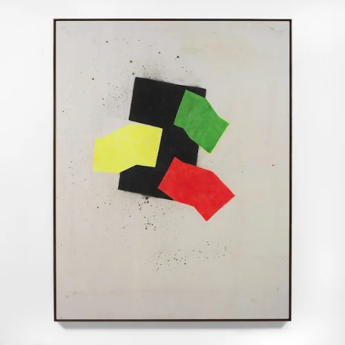 Red, Green and Yellow (1967), John Latham. The John Latham Estate, Courtesy Lisson Gallery, Photo: Ken Adlard
