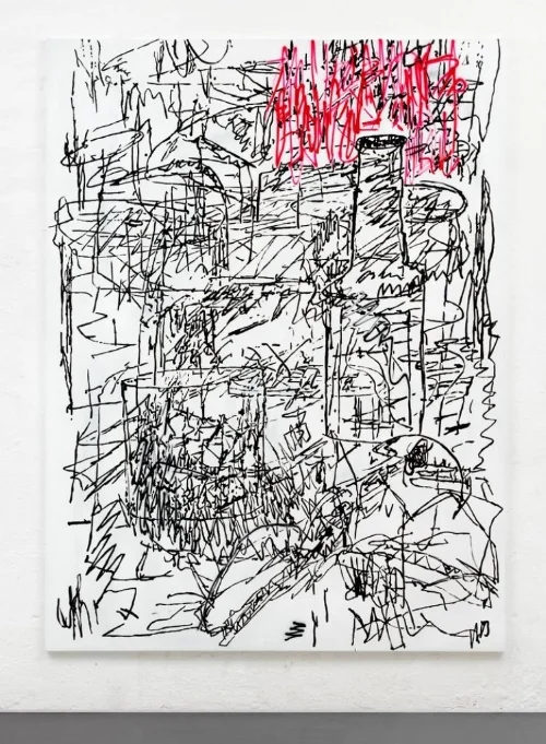 Chris Succo, At the Drawing Room, 2016. Image Courtesy: of the artist and Almine Rech Gallery