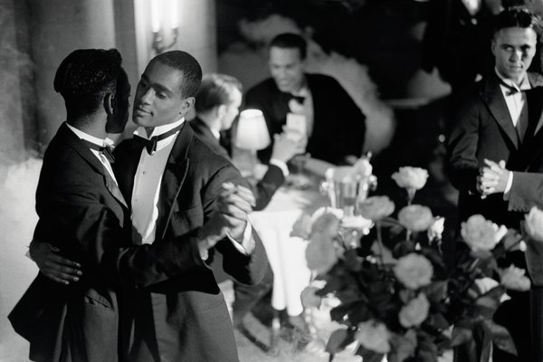 Isaac Julien Pas de Deux with Roses (Looking for Langston Vintage Series) 1989-2016. © Isaac Julien Courtesy the artist and Victoria Miro, London