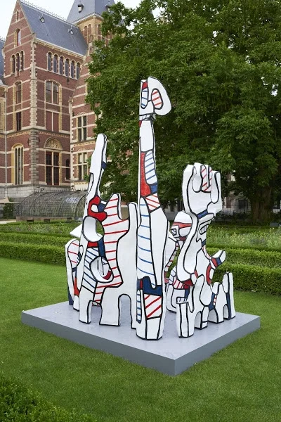 Monument au fantôme (1969–1971) Fondation Dubuffet, Paris. ©2017 Fondation Dubuffet, Paris / Pictoright, Netherlands. Photo Johannes Schwartz
