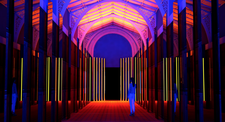 Reflection Room by Flynn Talbot, Image courtesy of Victoria & Albert Museum
