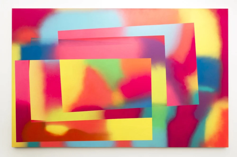 Eddie Peake, Gallerie Lorcan O'Neill, installation view, Frieze London 2017. Image Courtesy of the artist and the gallery