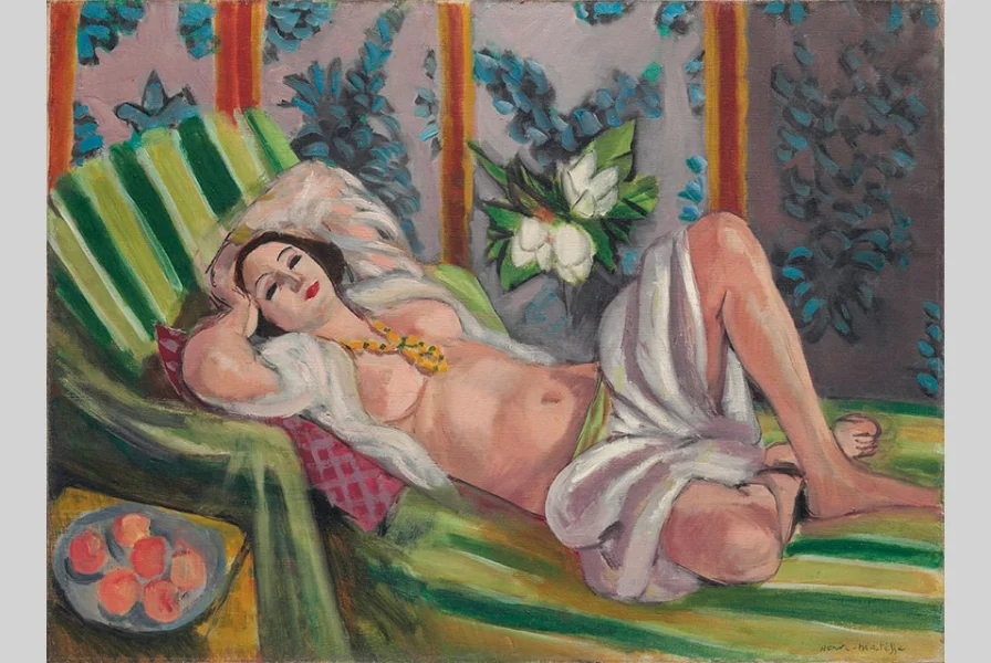 Henri Matisse, Odalisque couchée aux magnolias (1923). Photo: courtesy of Christie's.