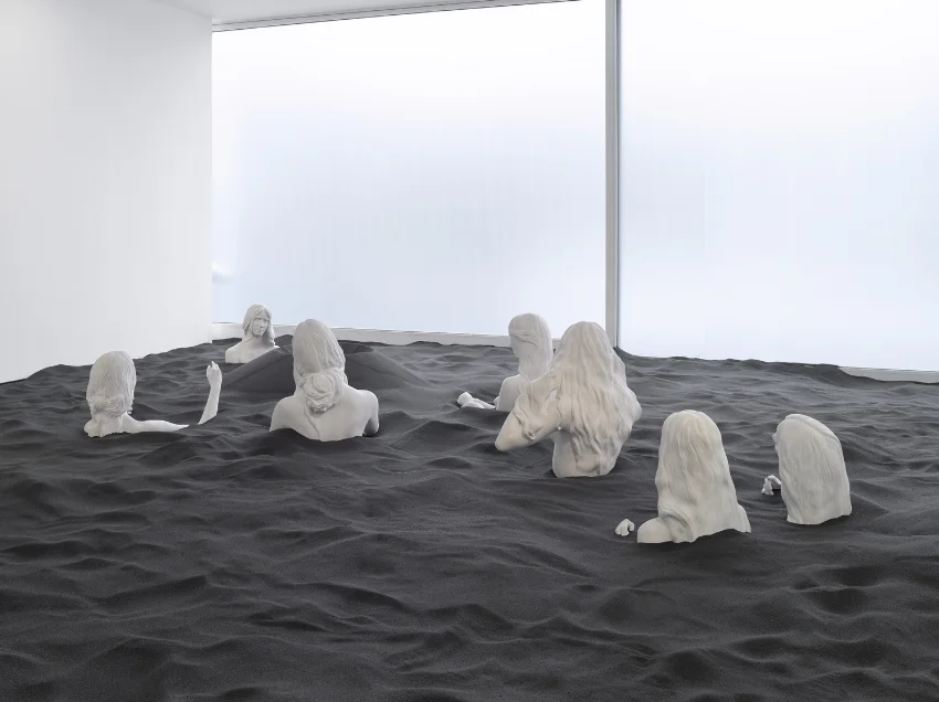 Ryan Gander, Installation view Image courtesy of the Lisson gallery