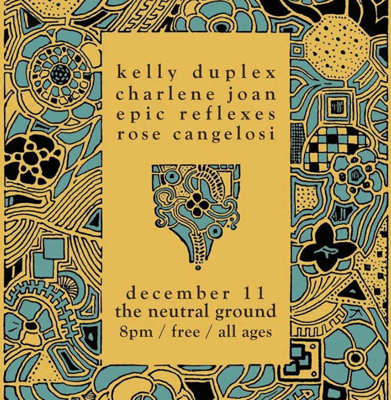 Rose plays a solo piano set at the Neutral Ground!