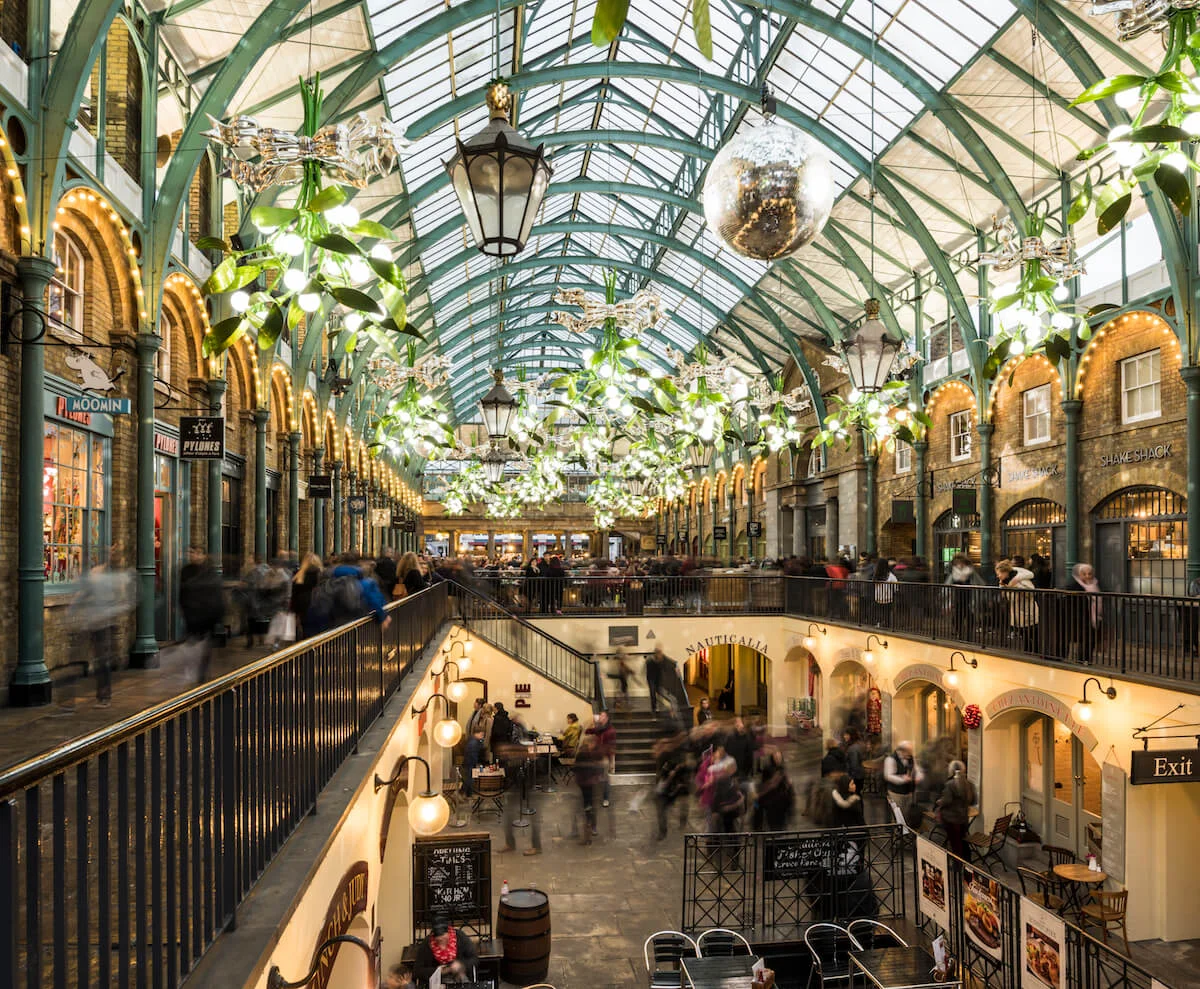 Covent Garden © visitlondon.com and Ben Pipe