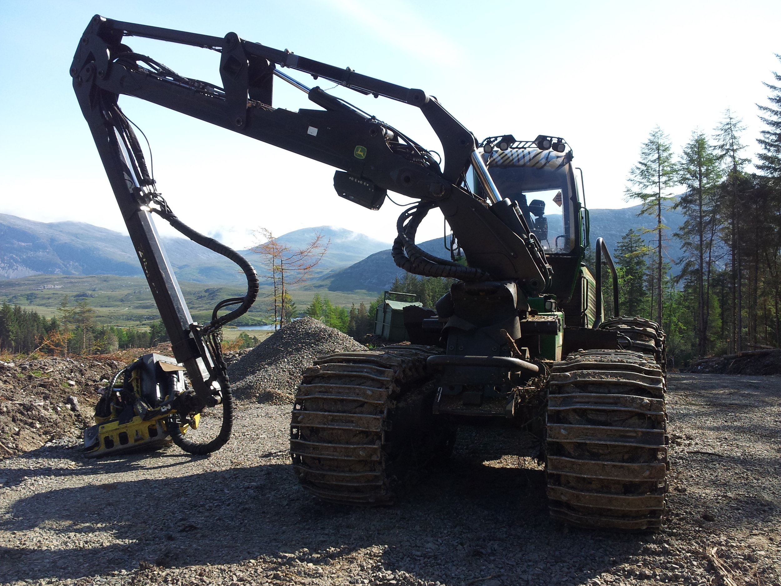 Mechanised timber harvesting