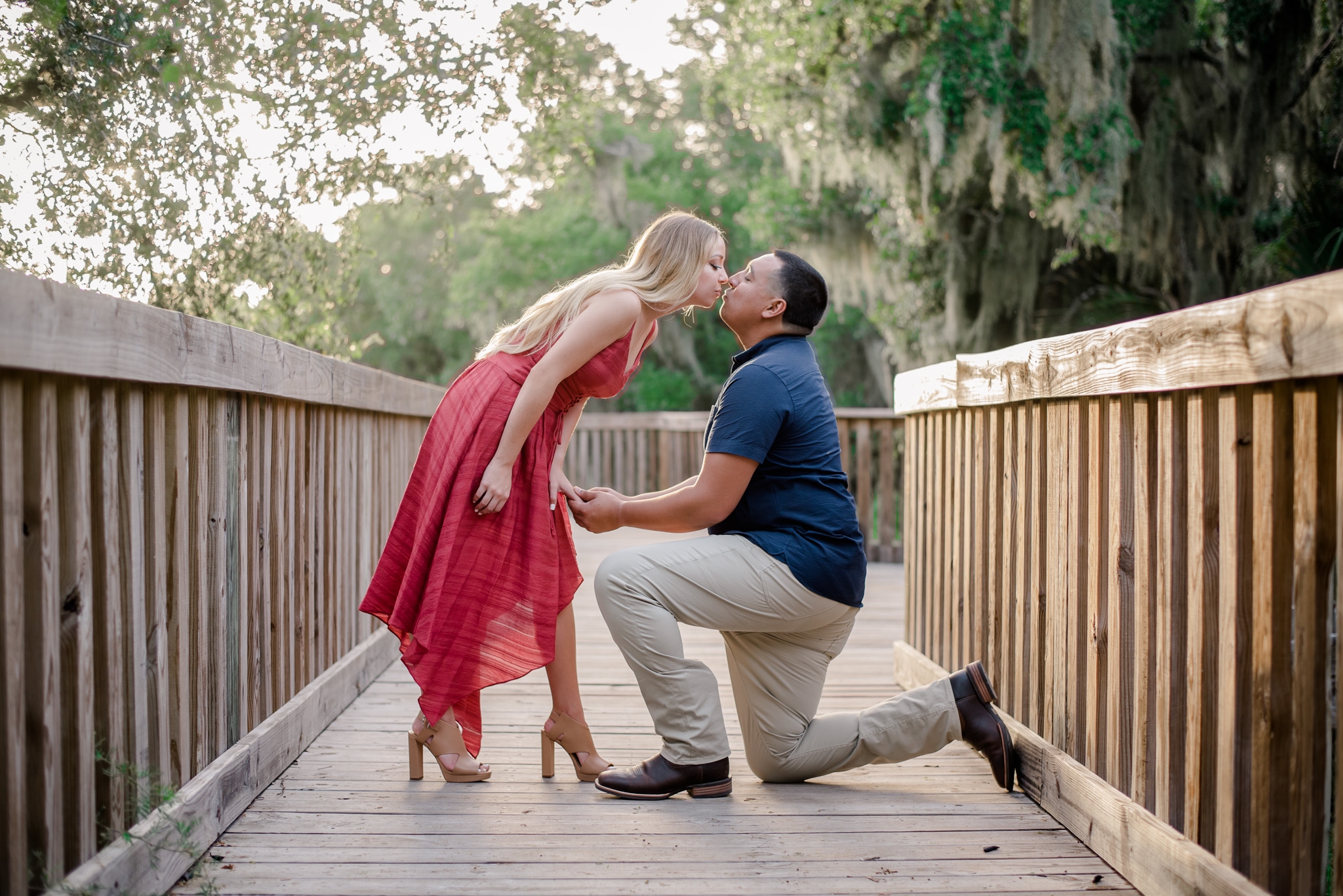 corpus christi engagement session
