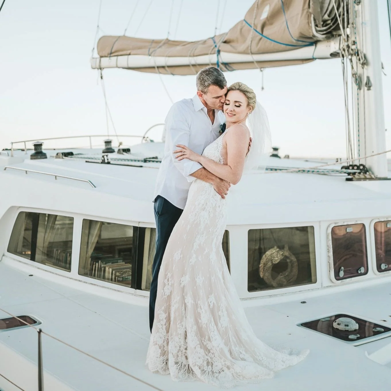 Chris + Kristin | Fun Waterfront Wedding at Mansion By The Sea | Port Aransas, Texas