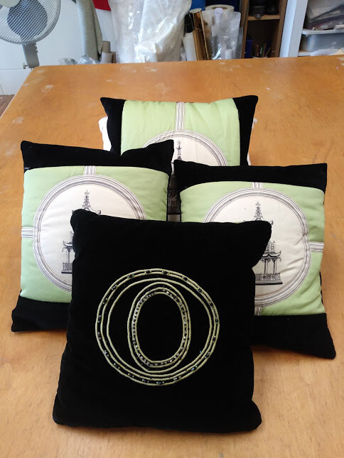 Pagoda  cushion set plus Velvet £65.jpg