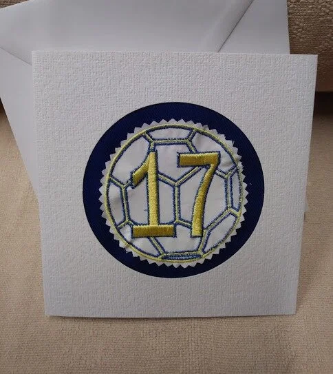17th on blue yellow white football 145mm £8.50.jpg
