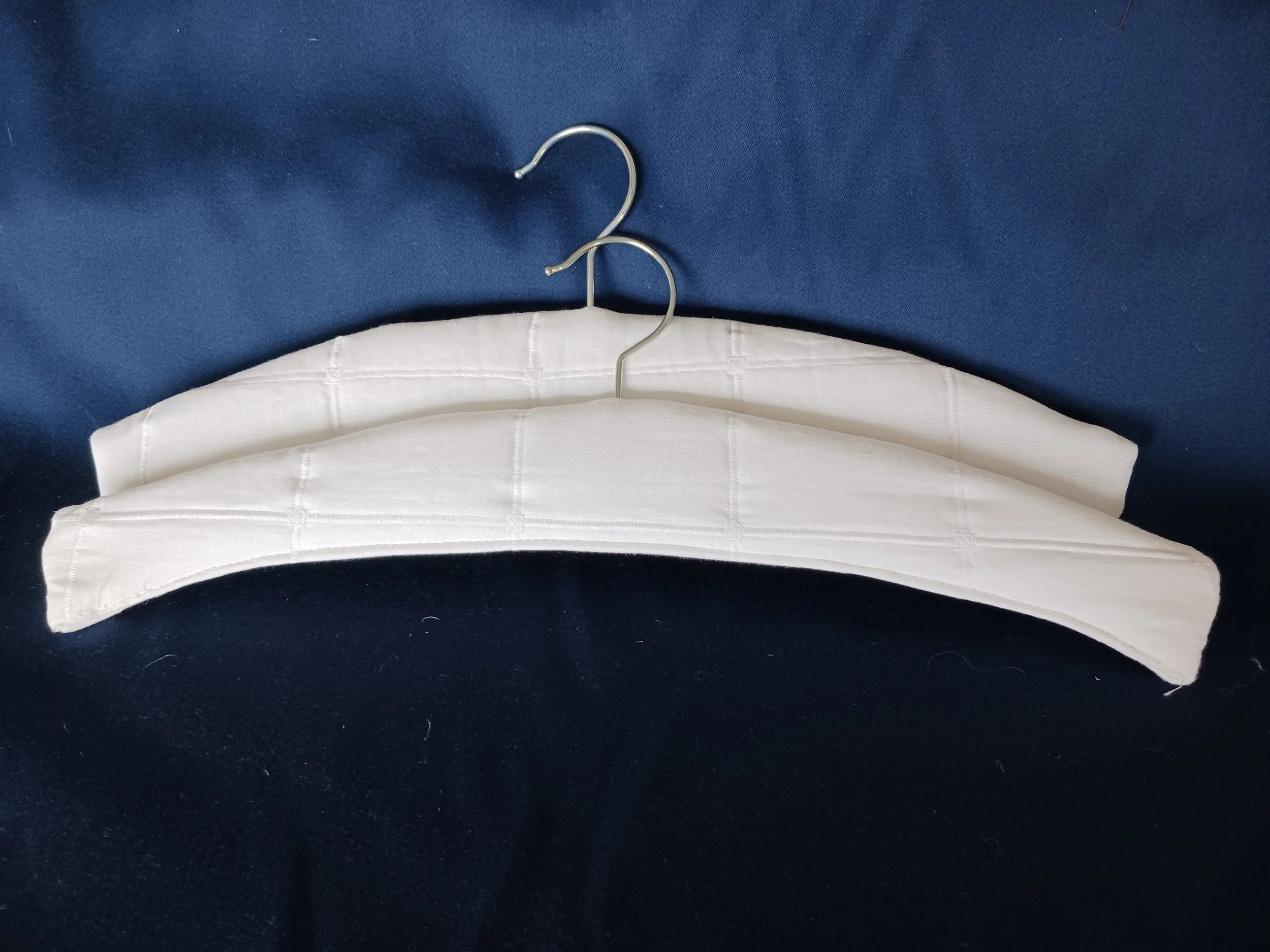 white cotton padded hangers (Copy)