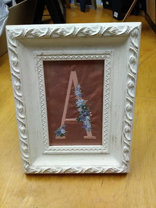 Peach floral A