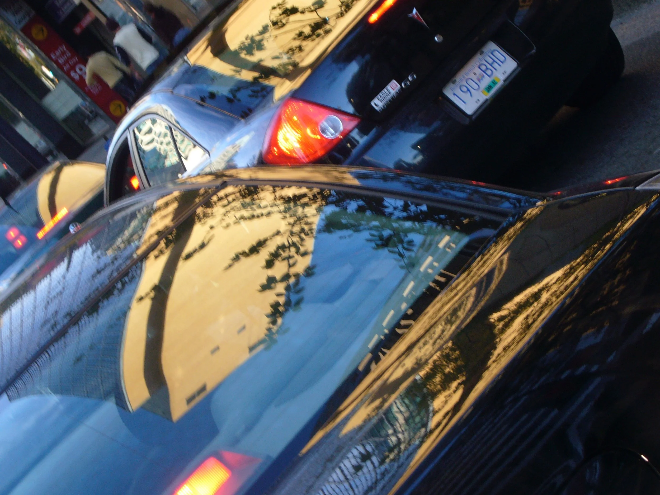 Car reflections