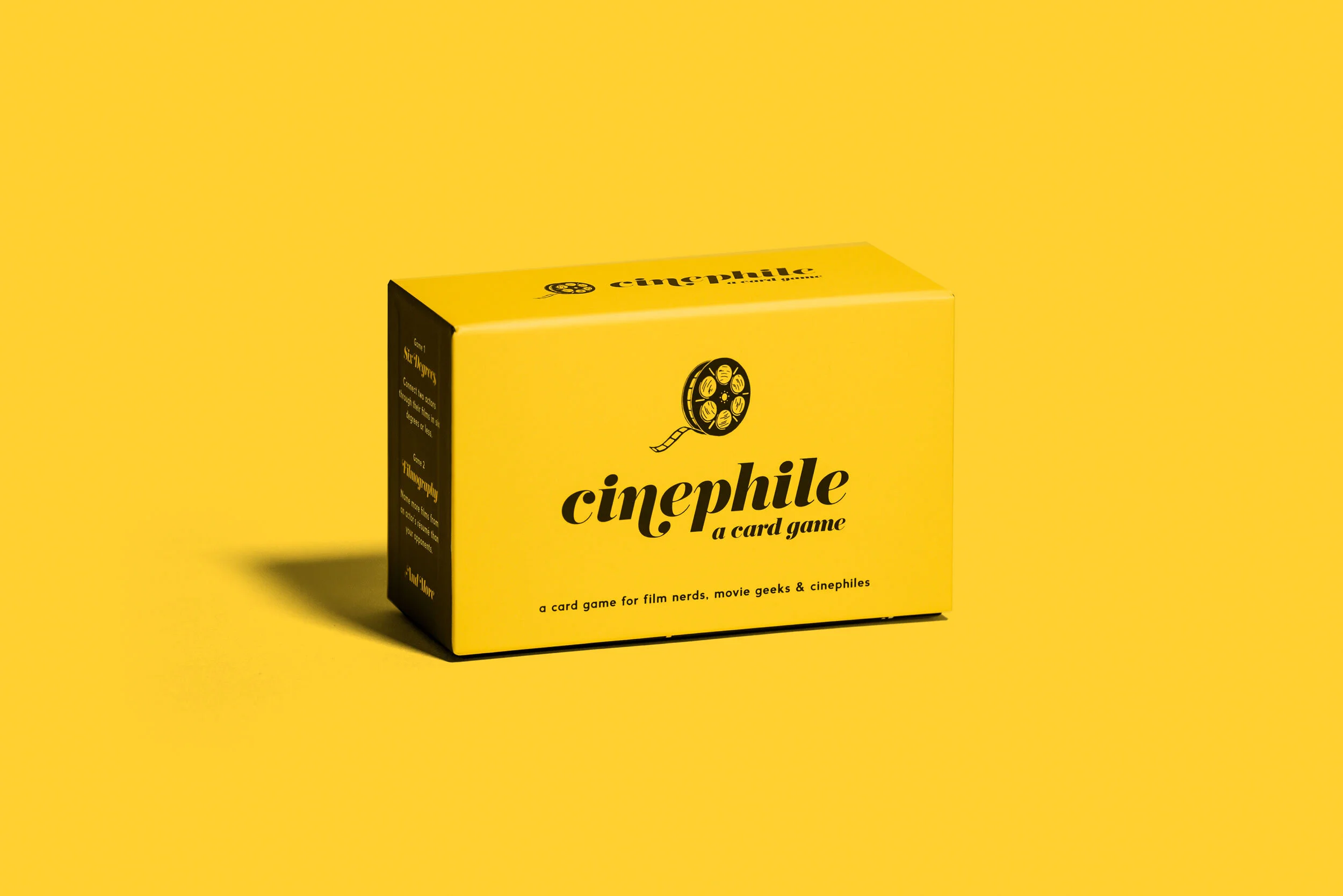 Cinephile – Jeu De Cartes De Culture Ciné – 150 Cartes, Plusieurs Modes – Pour Cinéphiles De Tous Niveaux