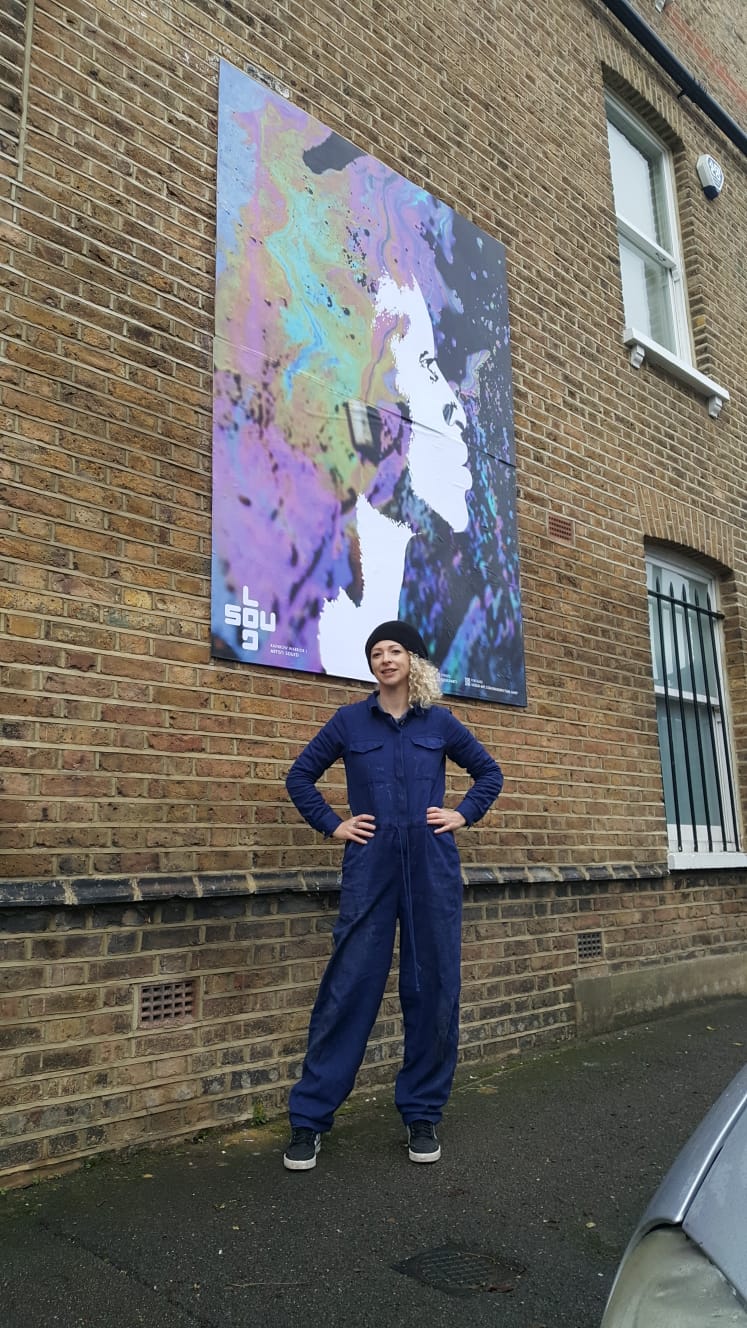 Three SoulD Art pieces, spanning over 12-foot square was revealed to replace the smaller jigsaw pieces dotted around Peckham, from the Bigger Picture art trail.