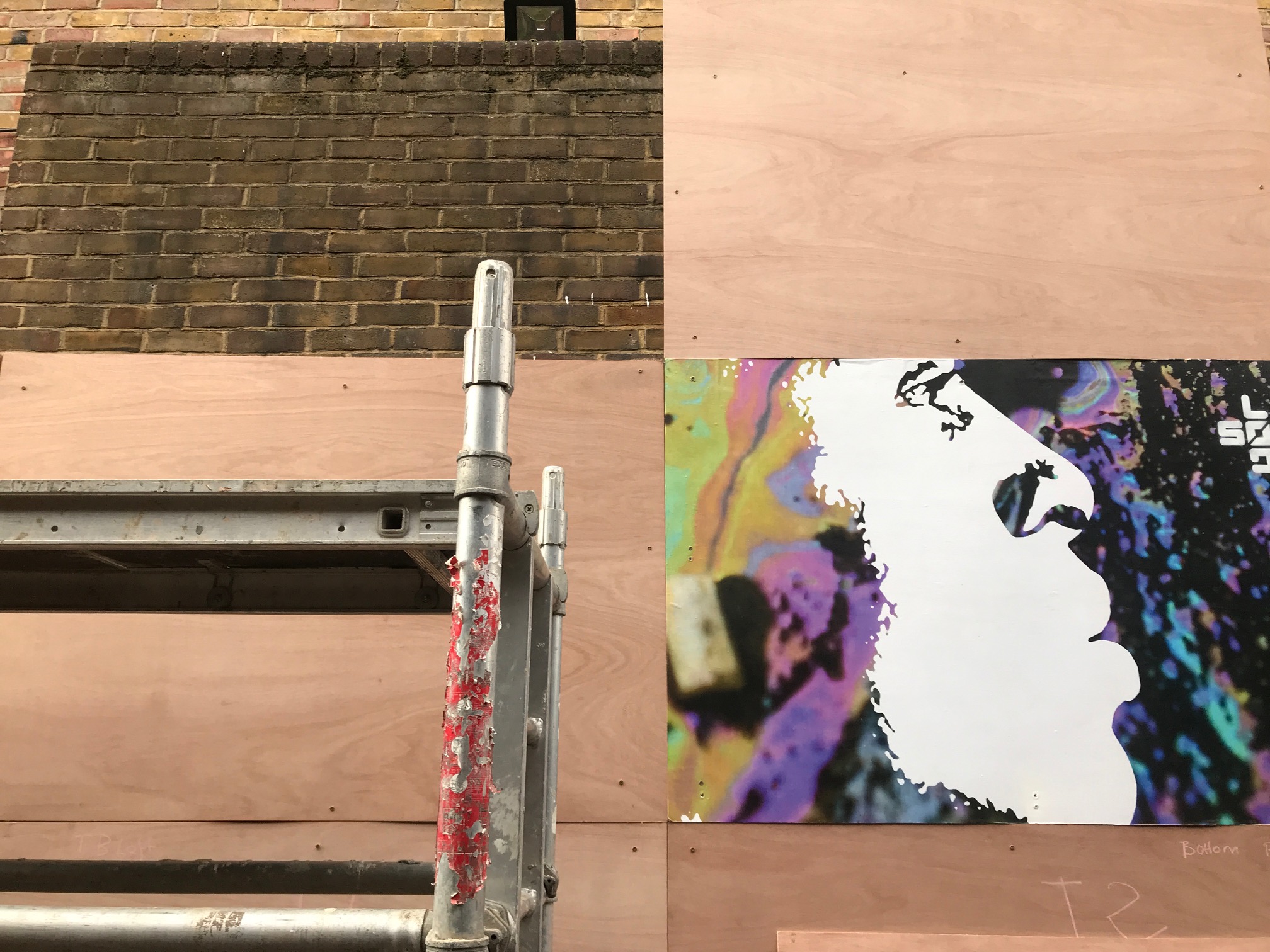 Three SoulD Art pieces, spanning over 12-foot square was revealed to replace the smaller jigsaw pieces dotted around Peckham, from the Bigger Picture art trail.