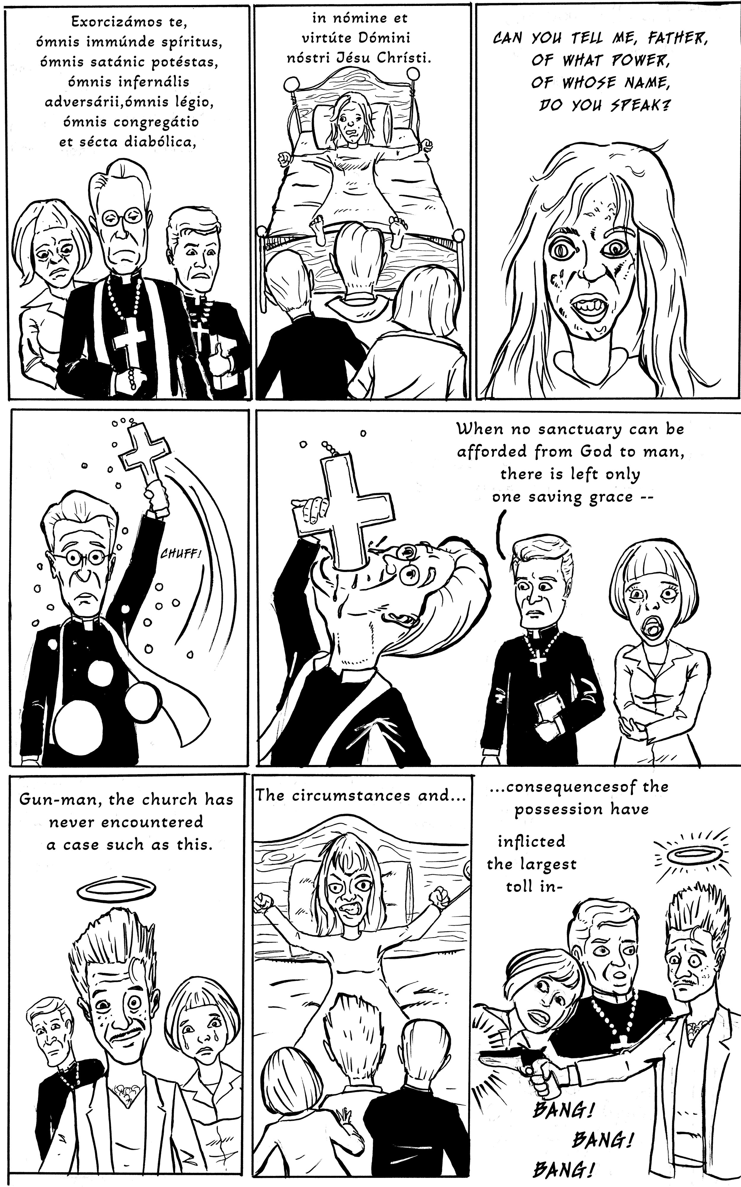 Gun-Man Exorcises Demon pt. 1