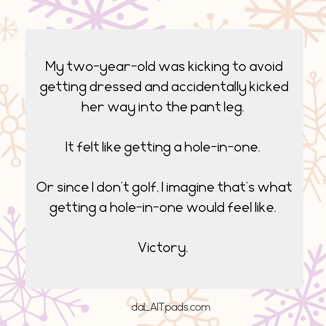 I didn&rsquo;t mention that she took everything off two seconds later. It&rsquo;s the small victories that matter.
.
.
.
.
.
.
.
#toddlerlife #parenting #momlife #momlifebelike #mamablogger #babies #fourthtrimester #toddlermom #twoyearsold #terriblet