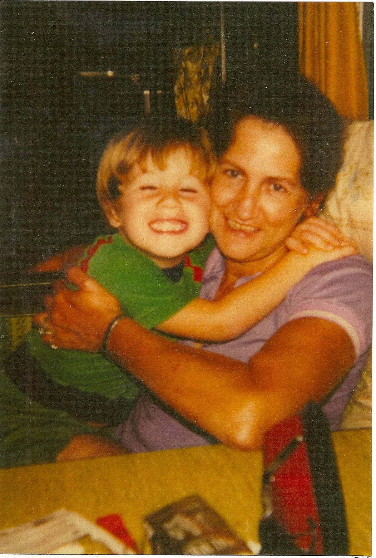 Not sure what happened, but I was a cute kid..