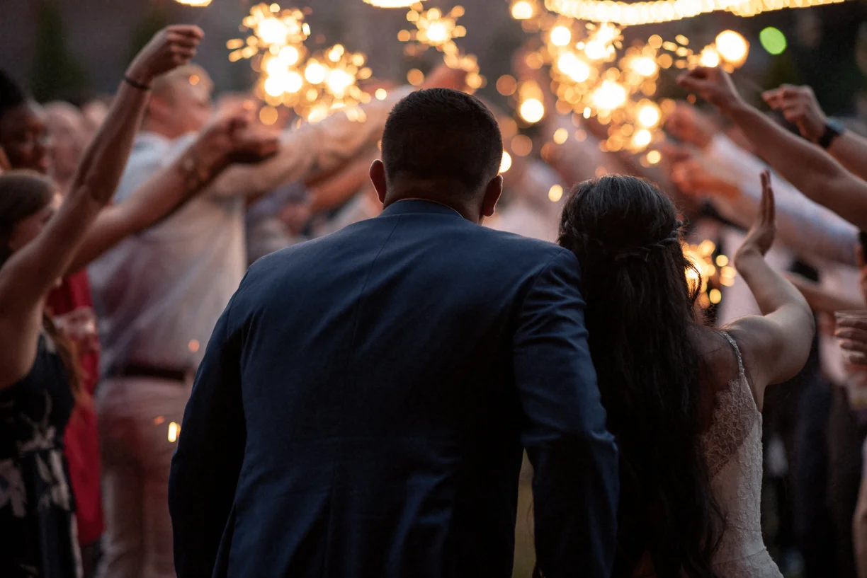 Getting ready for that sparkler exit