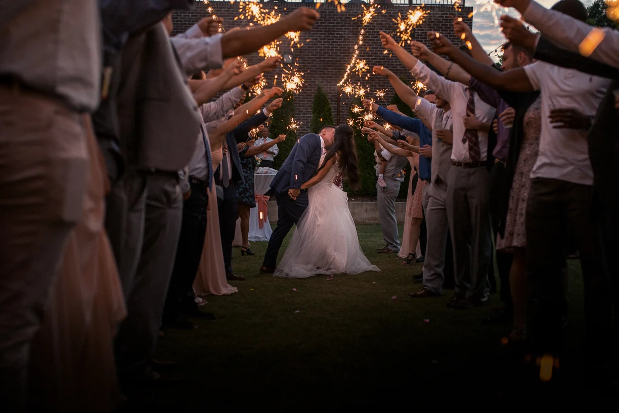 Getting ready for that sparkler exit