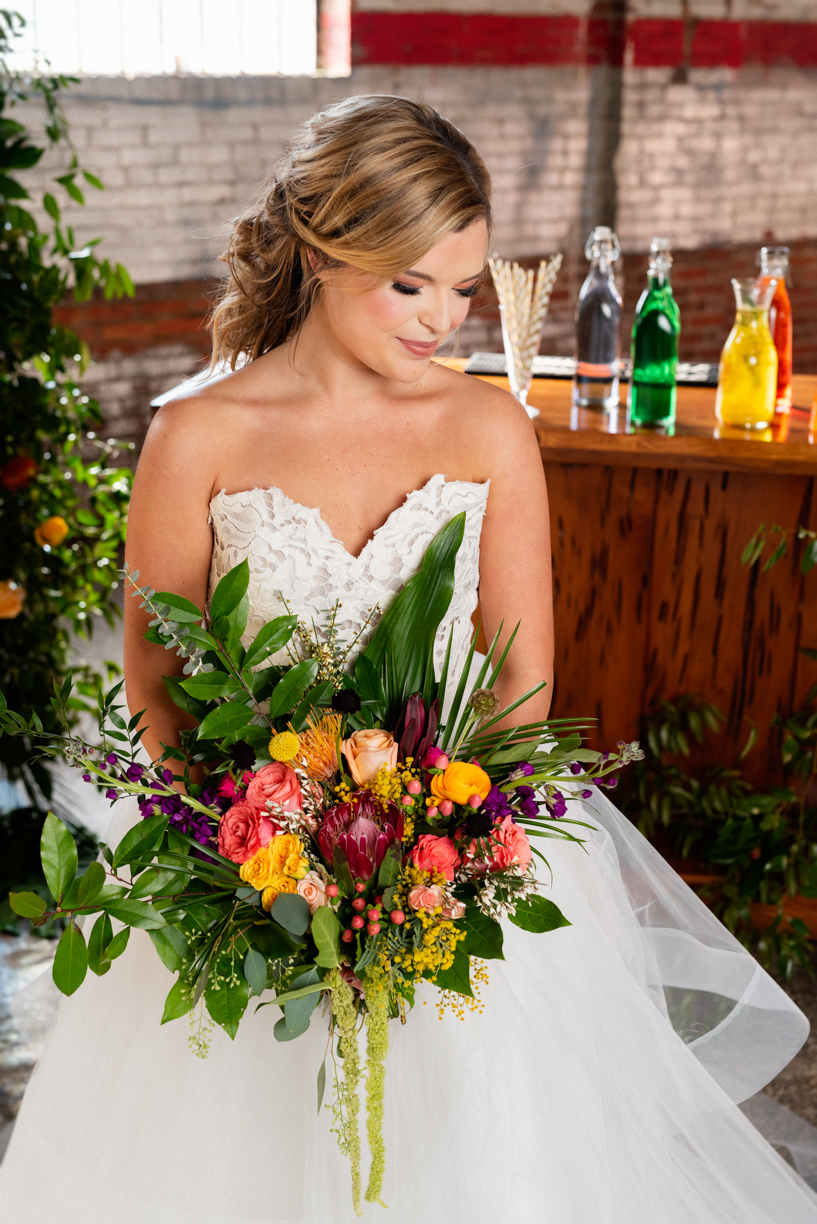  Styled Wedding Shoot at Studio 215 a local Fayetteville, NC wedding venue. 