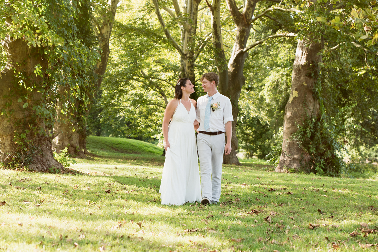  Bride and Groom at their wedding reception in Washington Crossing Inn. 