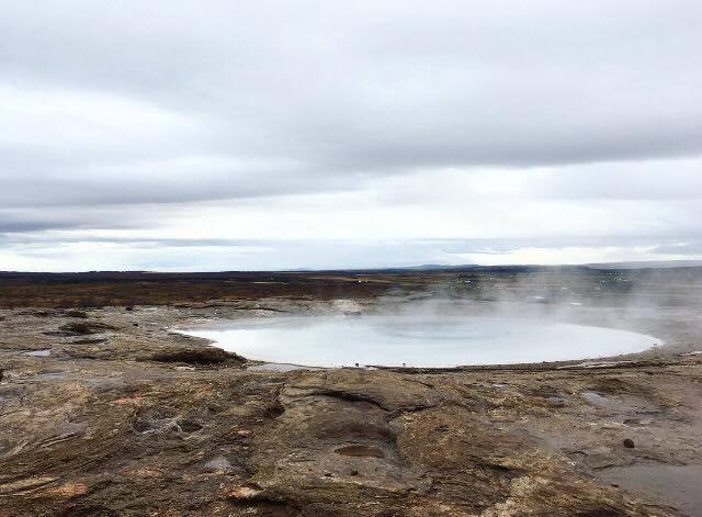 The once active Geyser (just feet away from it's active partner)