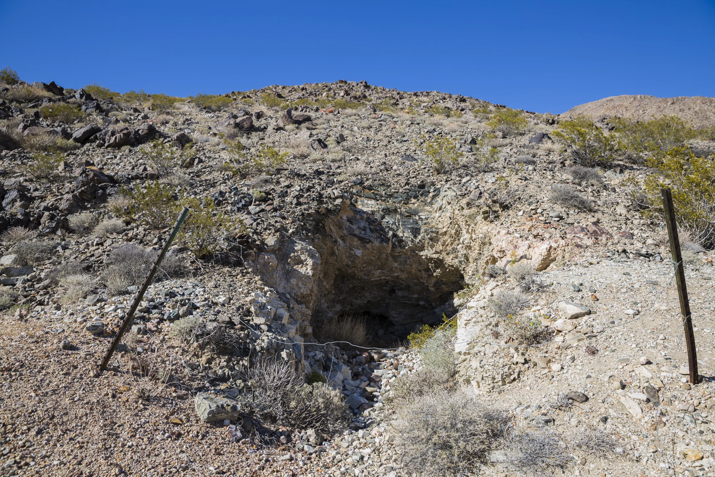 Old mine shaft