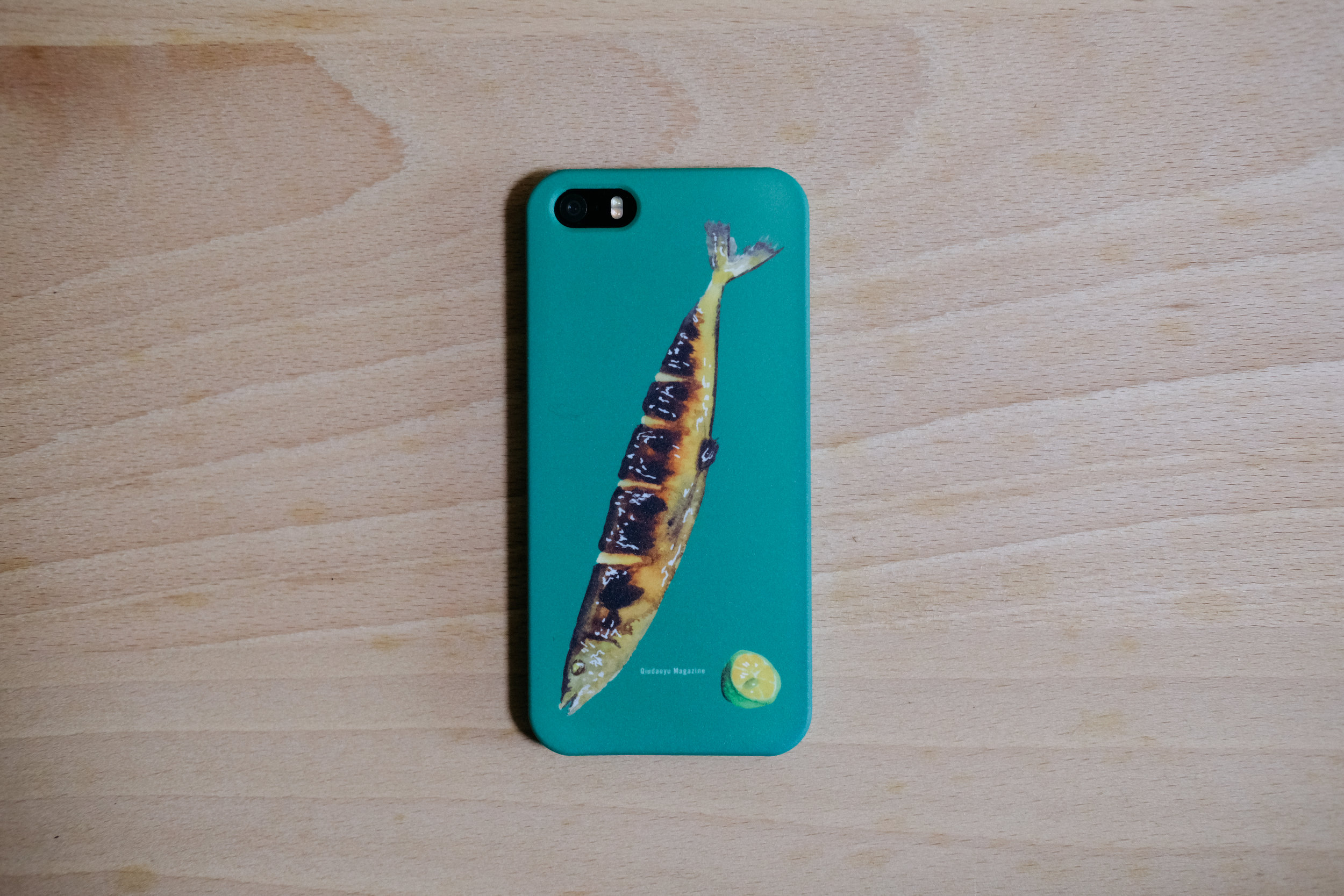  日本文化誌《秋刀魚》x wearPractice 週年紀念聯名款手機殼  插圖繪畫  DESIGN: 黃子源 