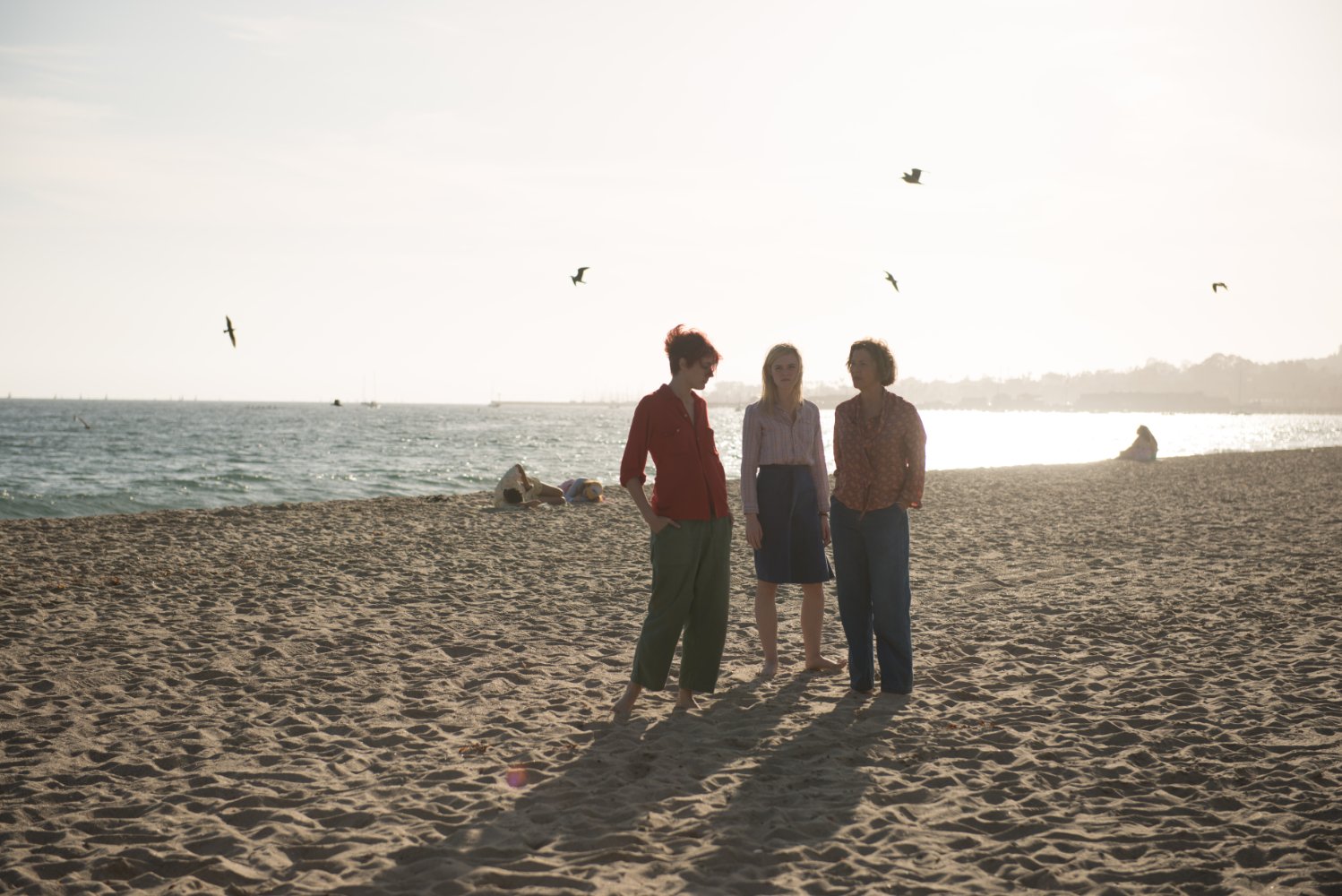 Greta Gerwig, Elle Fanning, and Annette Benning in 20th Century Women © 2016 A24