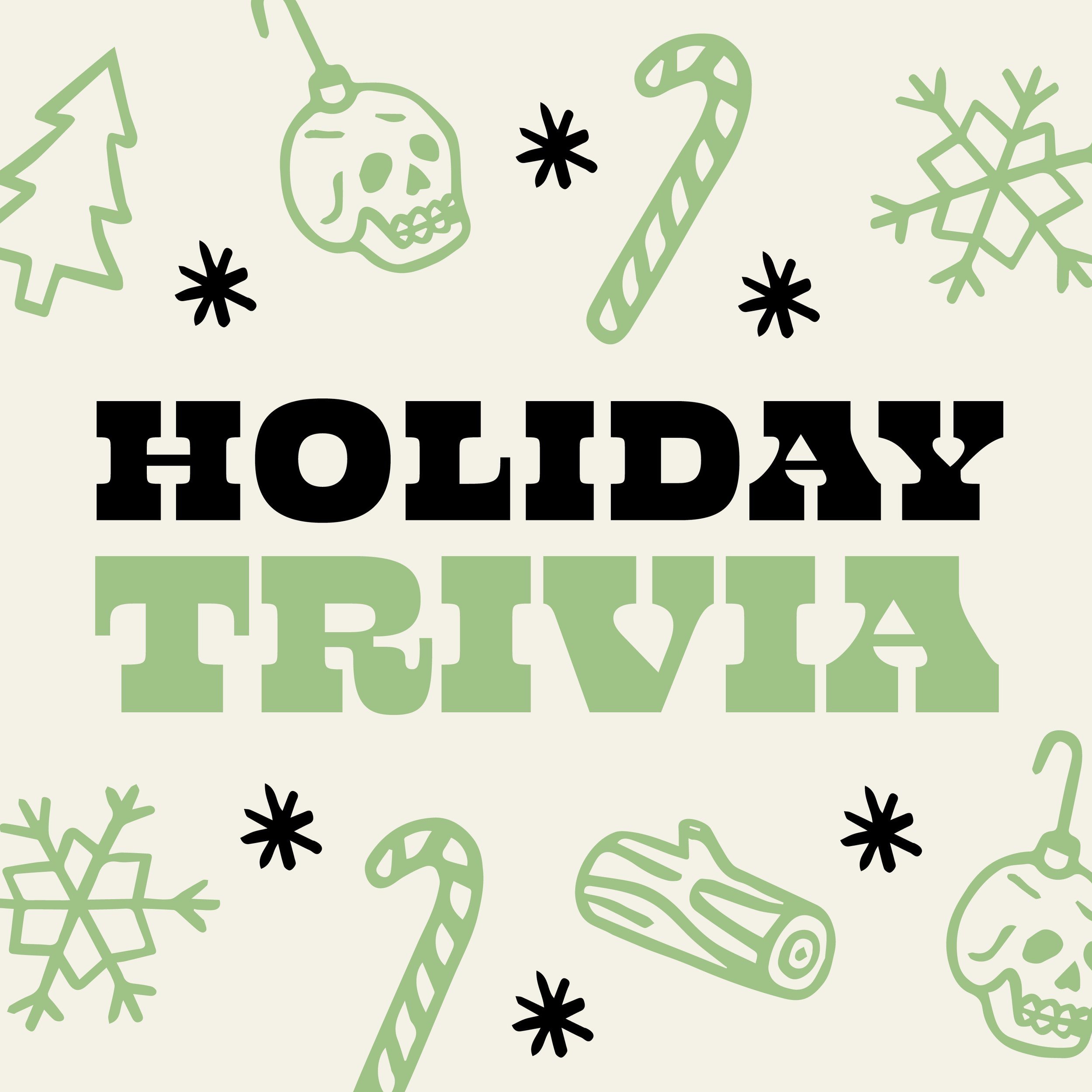 Holiday-Themed Trivia Night