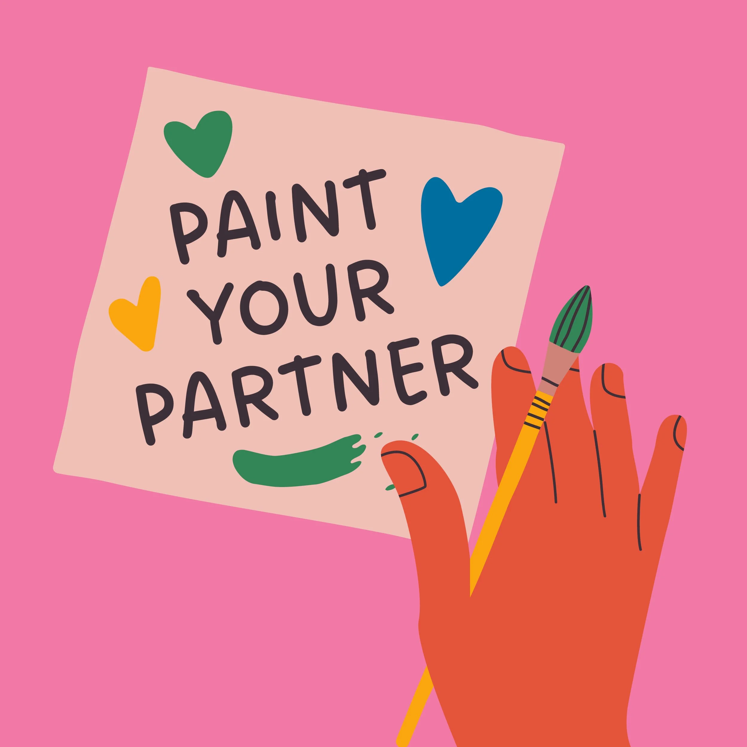 Paint Your Partner for Valentine’s Day