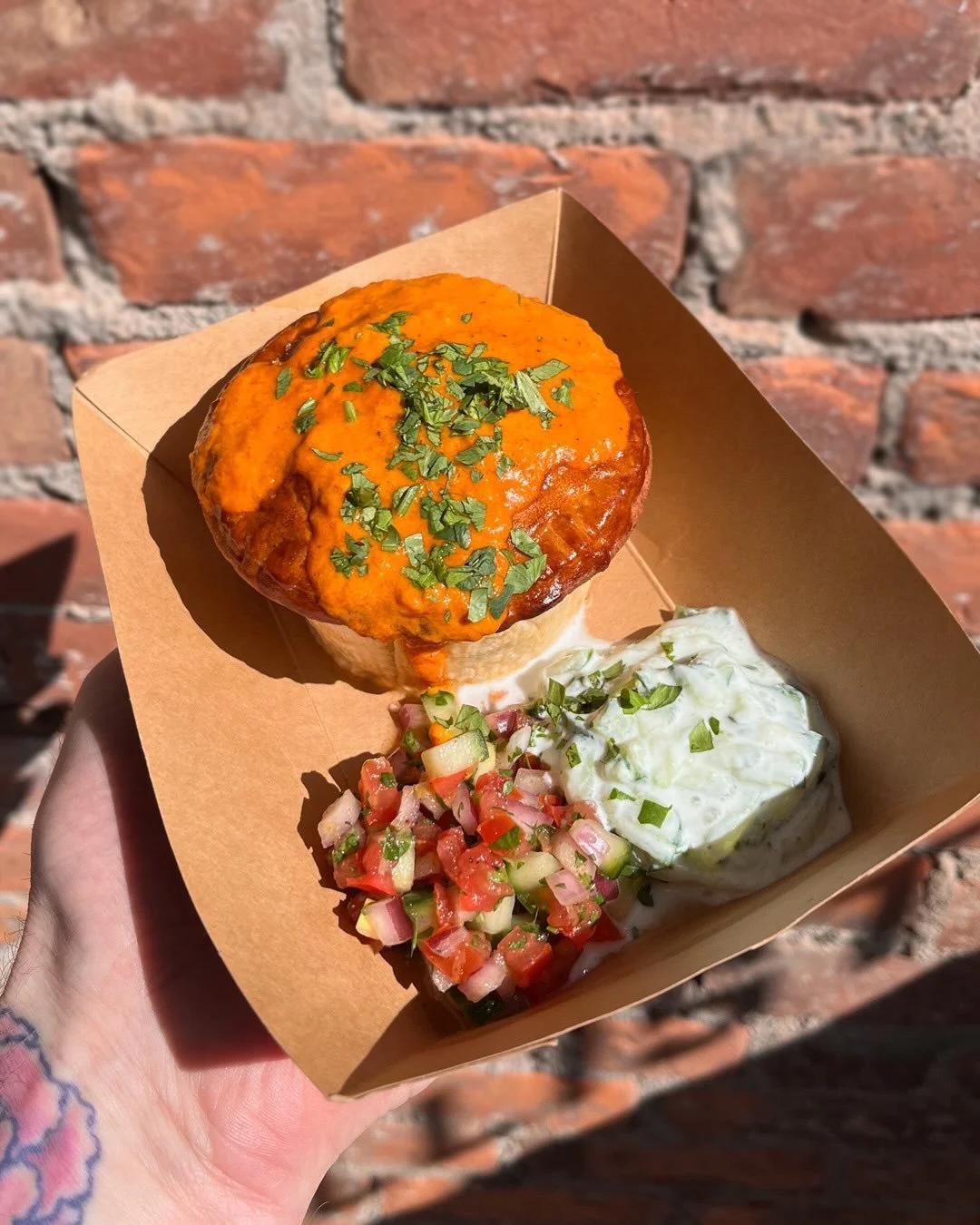 Butter Chicken Mini Pies Pop-up with J. Waldron Butchers