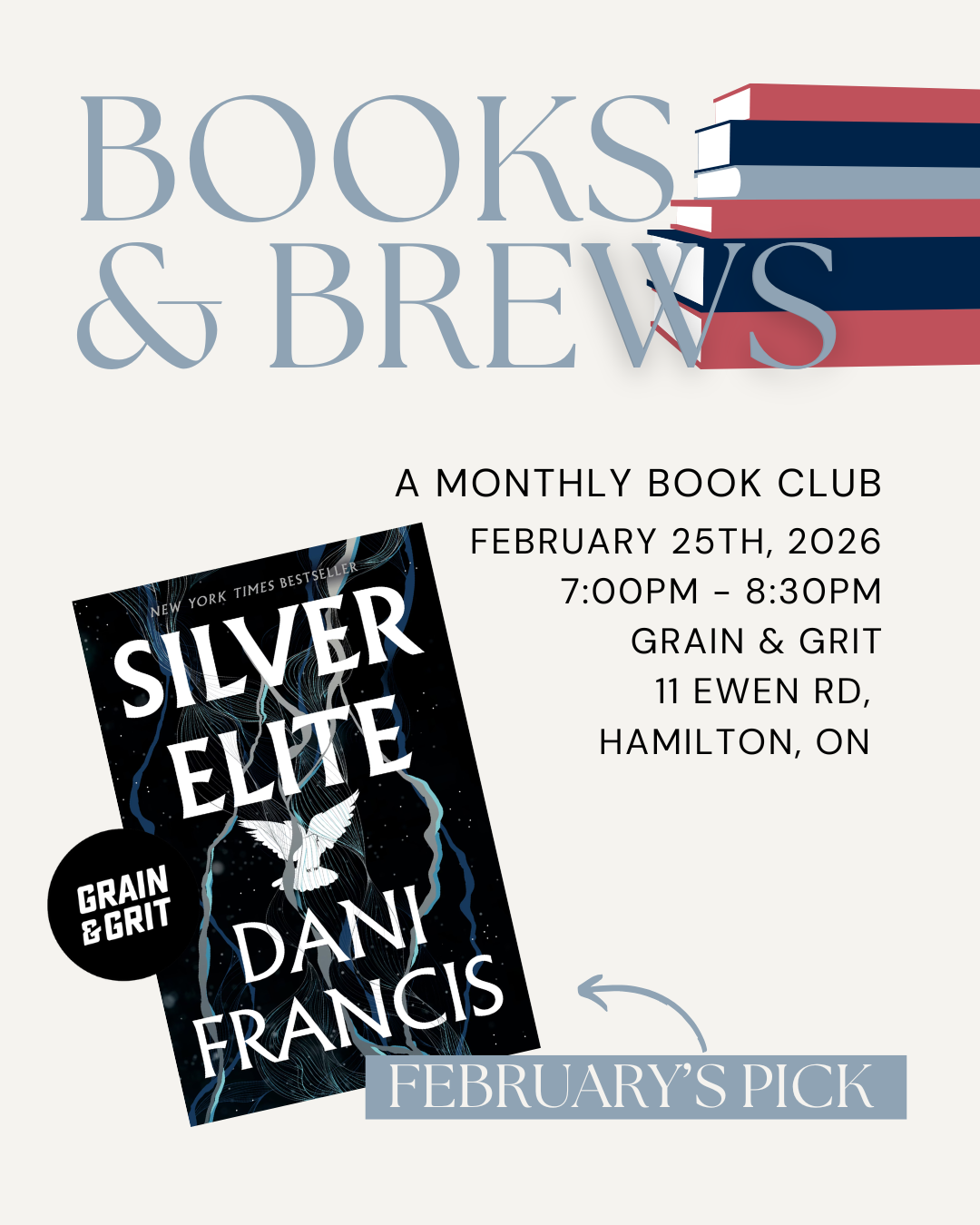 Books & Brews: February 2026