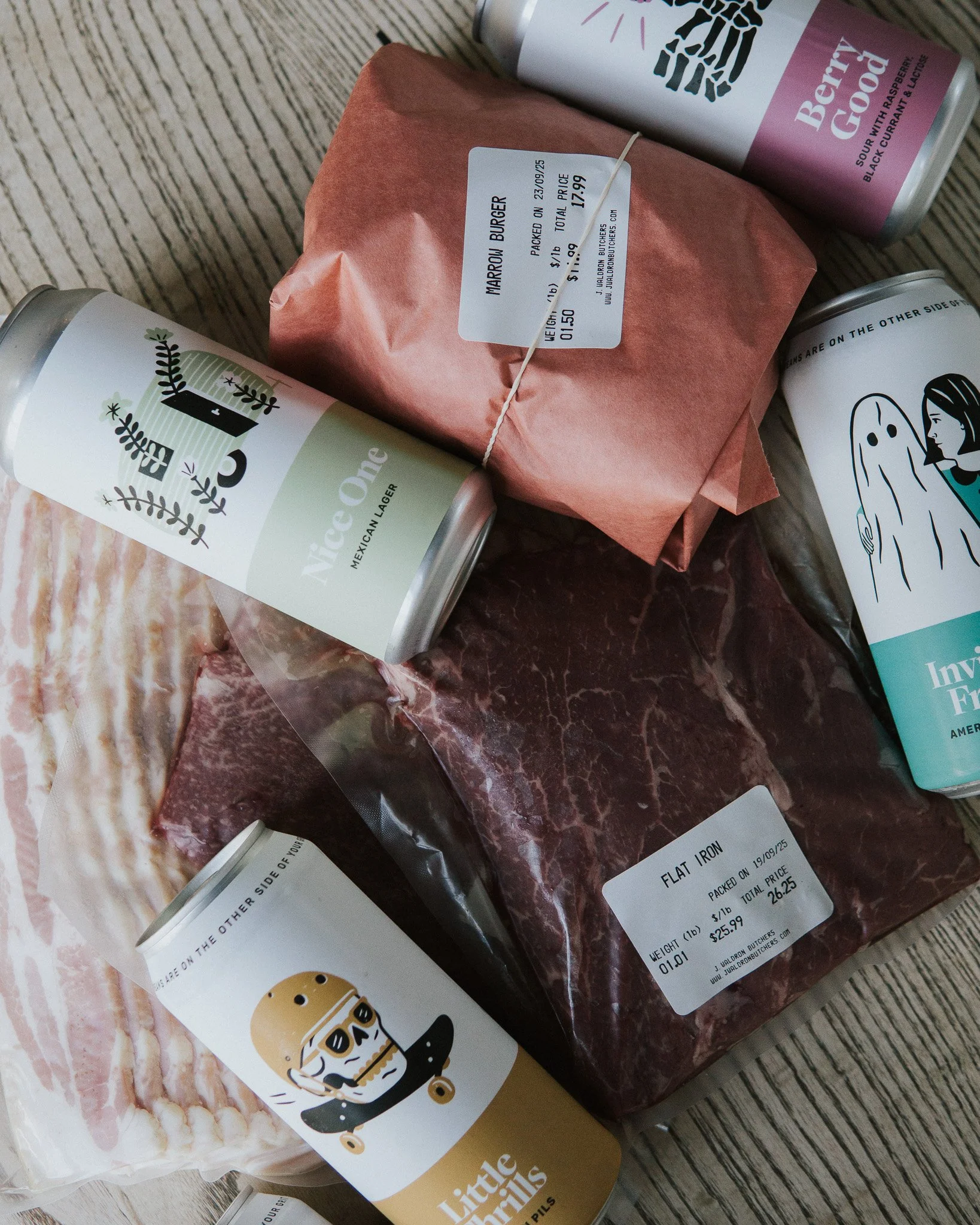 October Brewer + Butcher Box: J. Waldron Butchers x Grain & Grit Beer