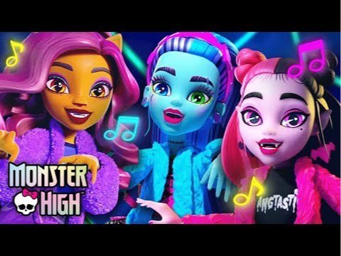 Creepover Party (Music Video) ft. Draculaura, Clawdeen, Frankie & Twyla | Monster High