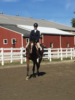  Bridget Finnerty ’17 bested her Open Flat competition at the Intercollegiate Horse Show Saturday.&nbsp; 