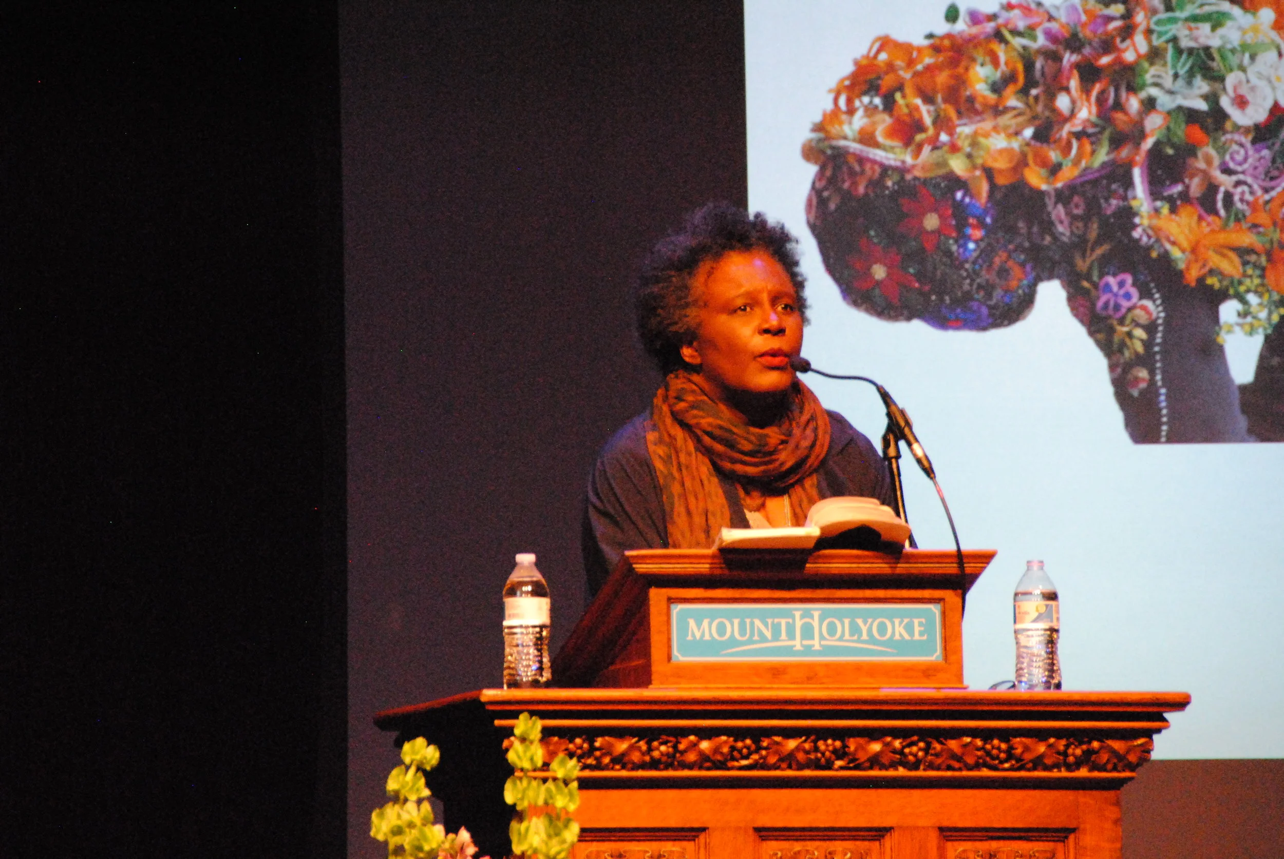 Claudia Rankine discusses Mount Holyoke common read 