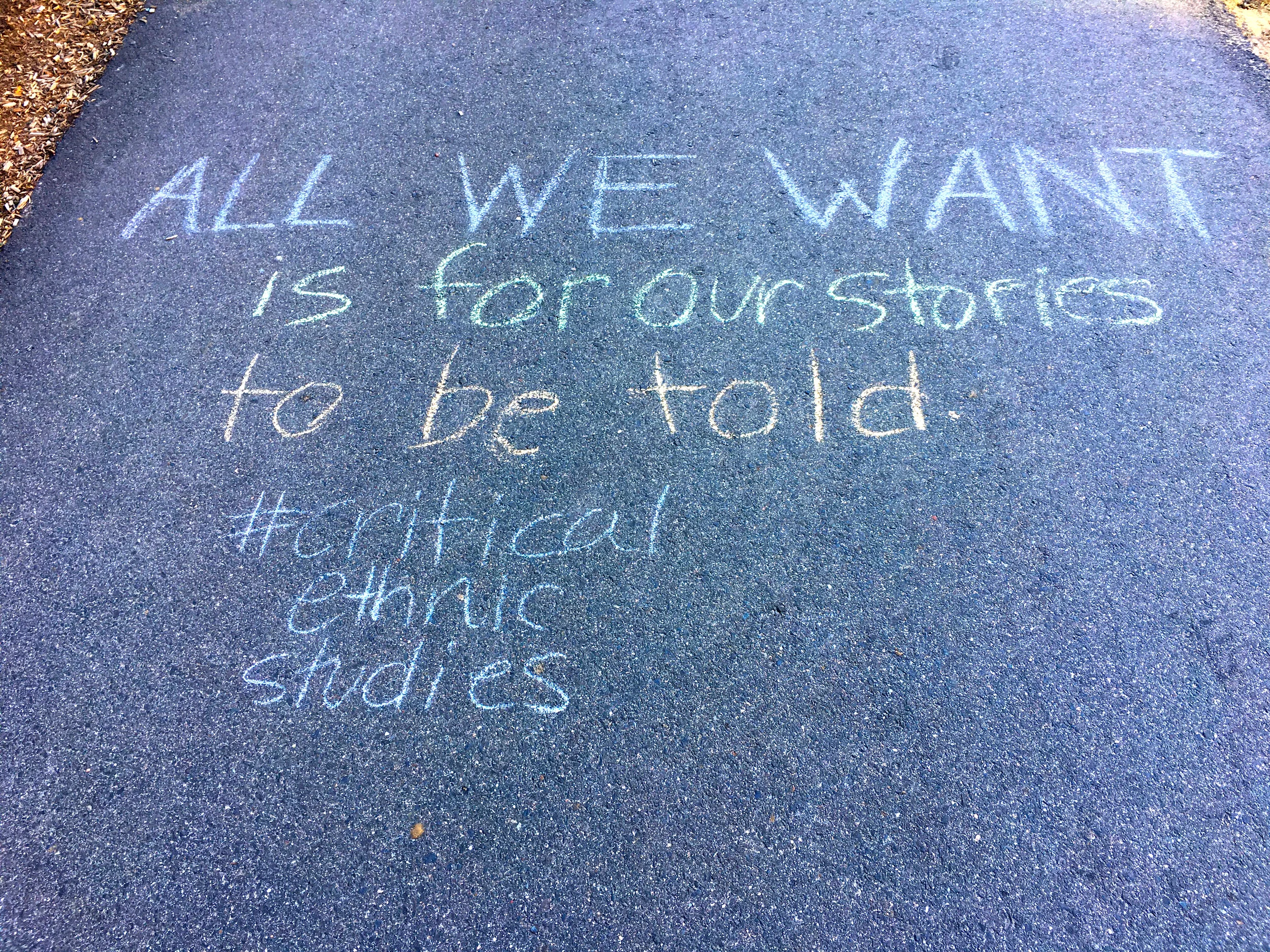 Photo by Ayla Safran’18 Racial and ethnic diversity among faculty was one of the demands made by student protesters last semester.
