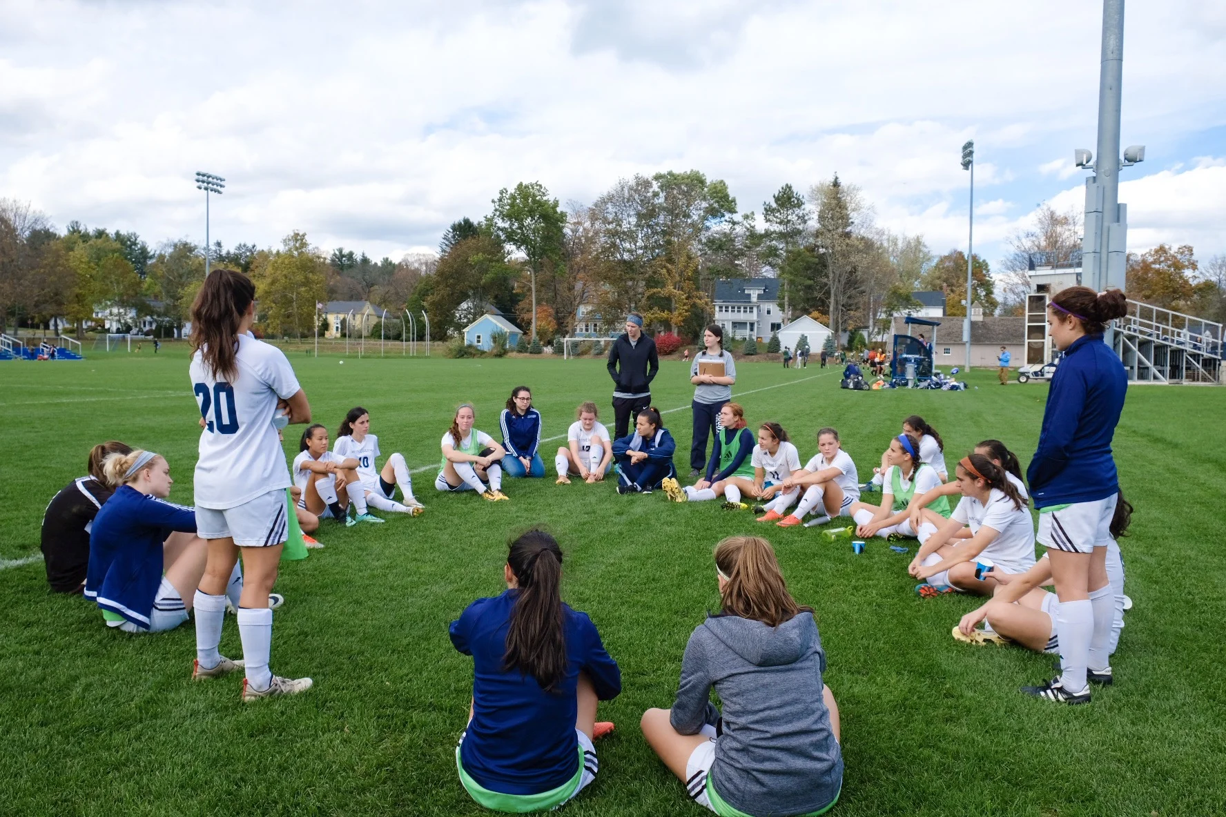 Soccer fell to Babson Beavers