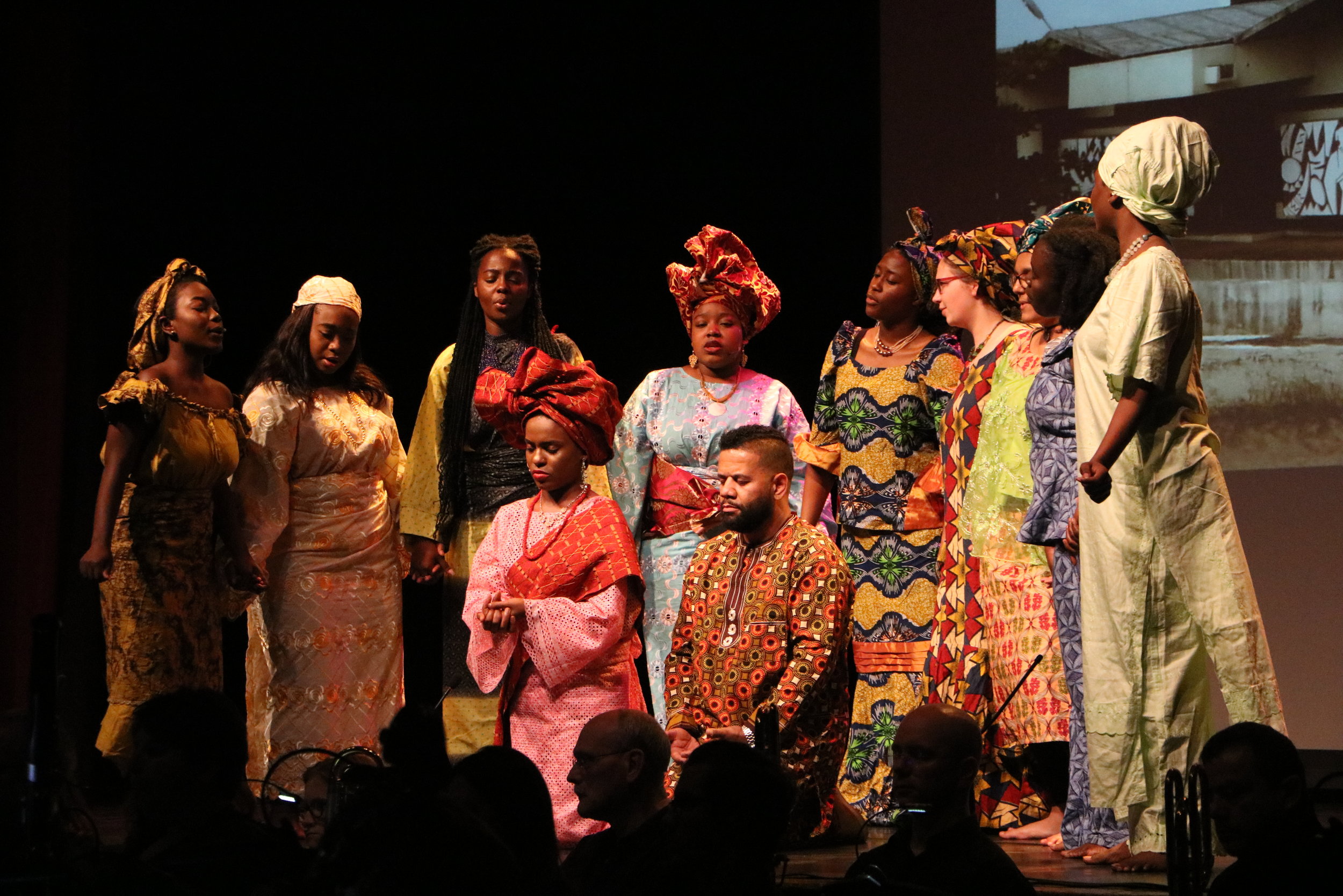 African Opera Ìrìn Àjò debuts at the College with diverse student cast