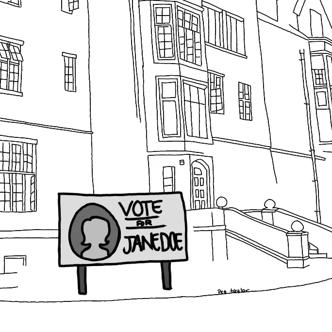 College limits political activity