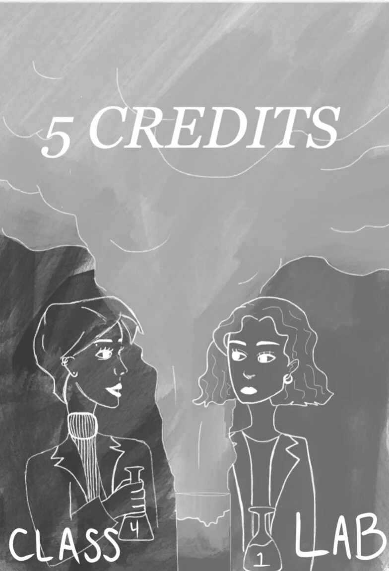 Students push for classes with labs to be worth more credits